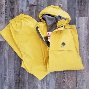 VINTAGE COLUMBIA RAIN GEAR SIZE MEDIUM EUC